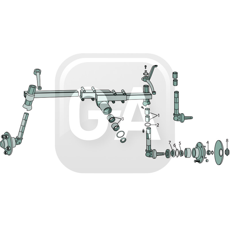Tige piston Eicher